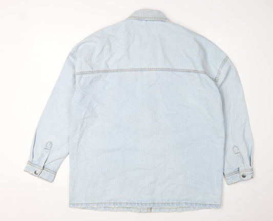New Look Women's Blue Denim Jacket Size 10