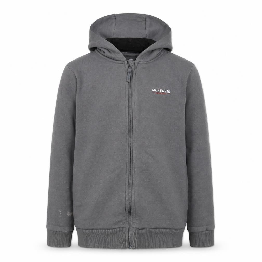 McKenzie Boys Grey Full Zip Hoodie 12-13 Years