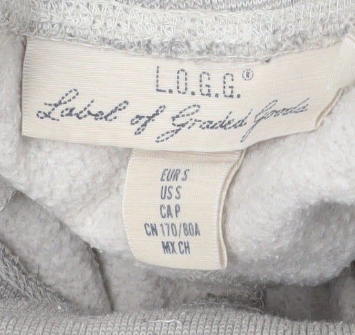 L.O.G.G. Men's Grey Jogger Trousers Size S