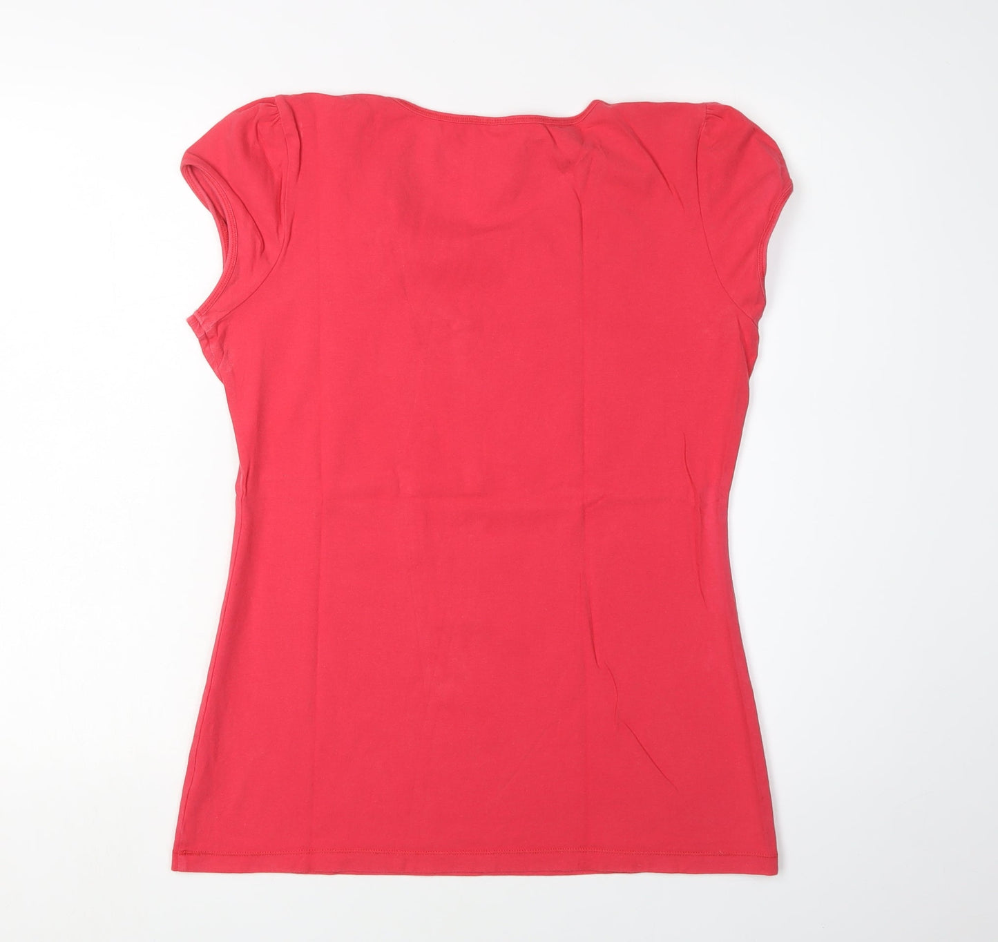 Next Women's Red Bow Accent T-Shirt Size 16