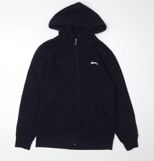 Slazenger Men's Black Full Zip Hoodie, Size S
