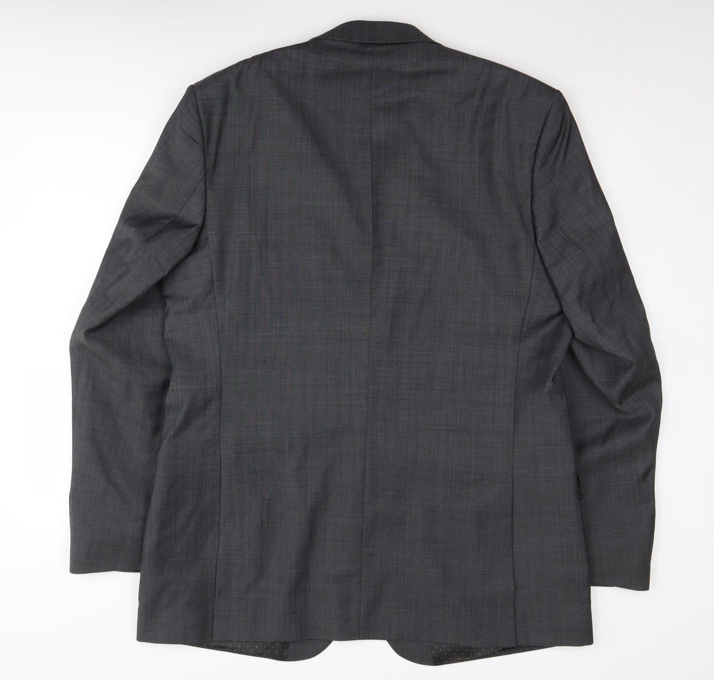 Jasper Conran Men's Grey Blazer Long Length 44L