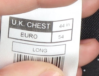 Jasper Conran Men's Grey Blazer Long Length 44L