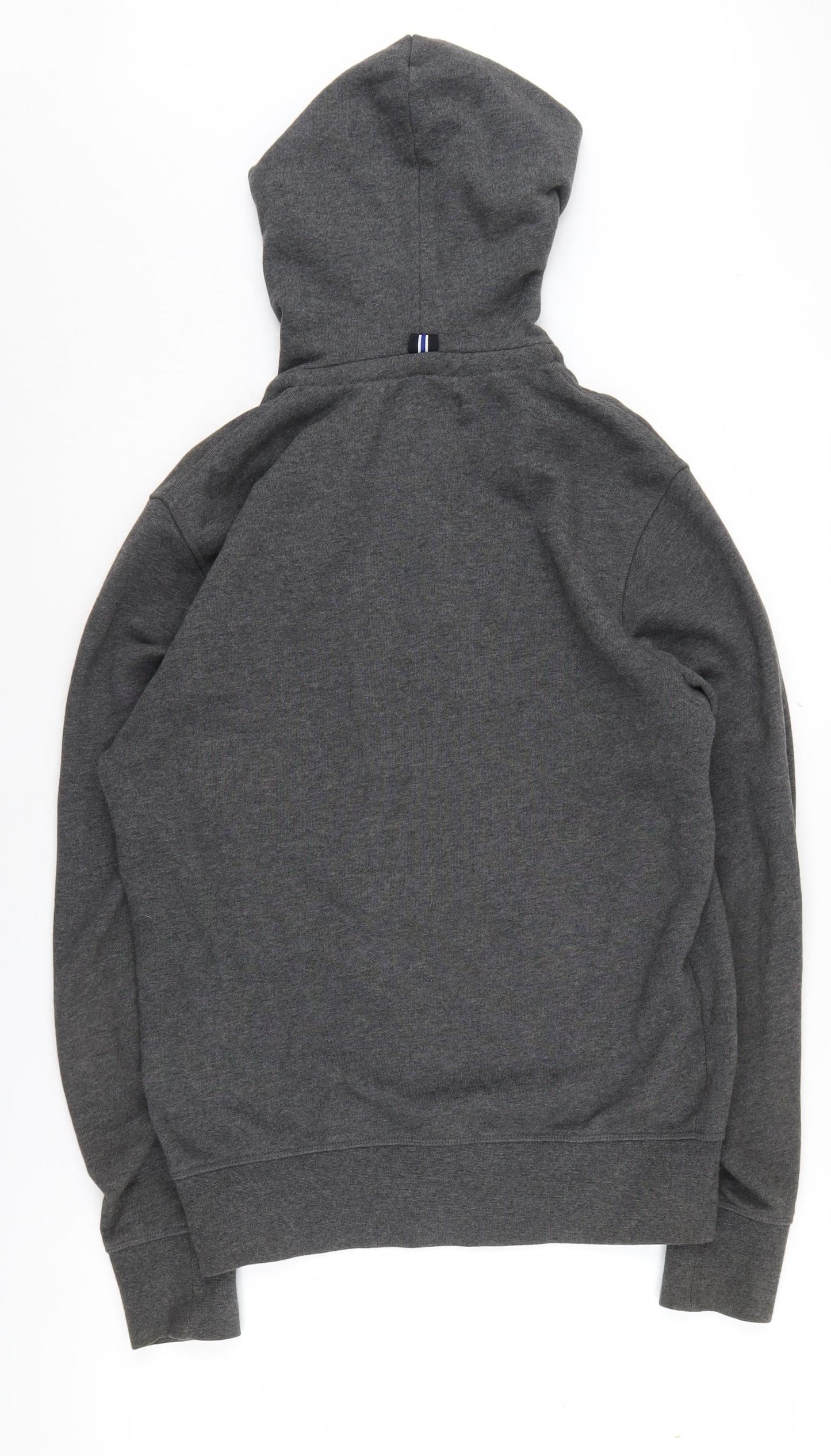 Fred Perry Men's Grey Full Zip Hoodie, Size S