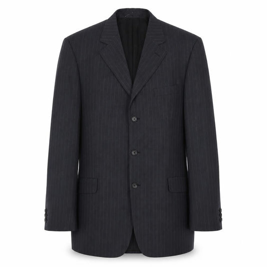 Mens 42 Chest Regular Austin Reed Black Three-Button Suit Jacket