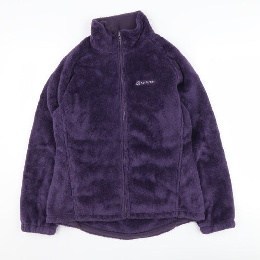 Sprayway Women's Purple 3-in-1 Fleece Jacket, Size 14