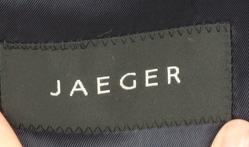 Jaeger Men's Blue Regular Fit Blazer 42R