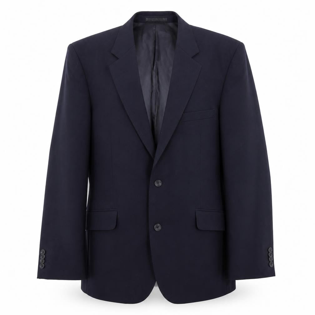Mens 40 Chest Regular T.M.Lewin Black Two-Button Blazer