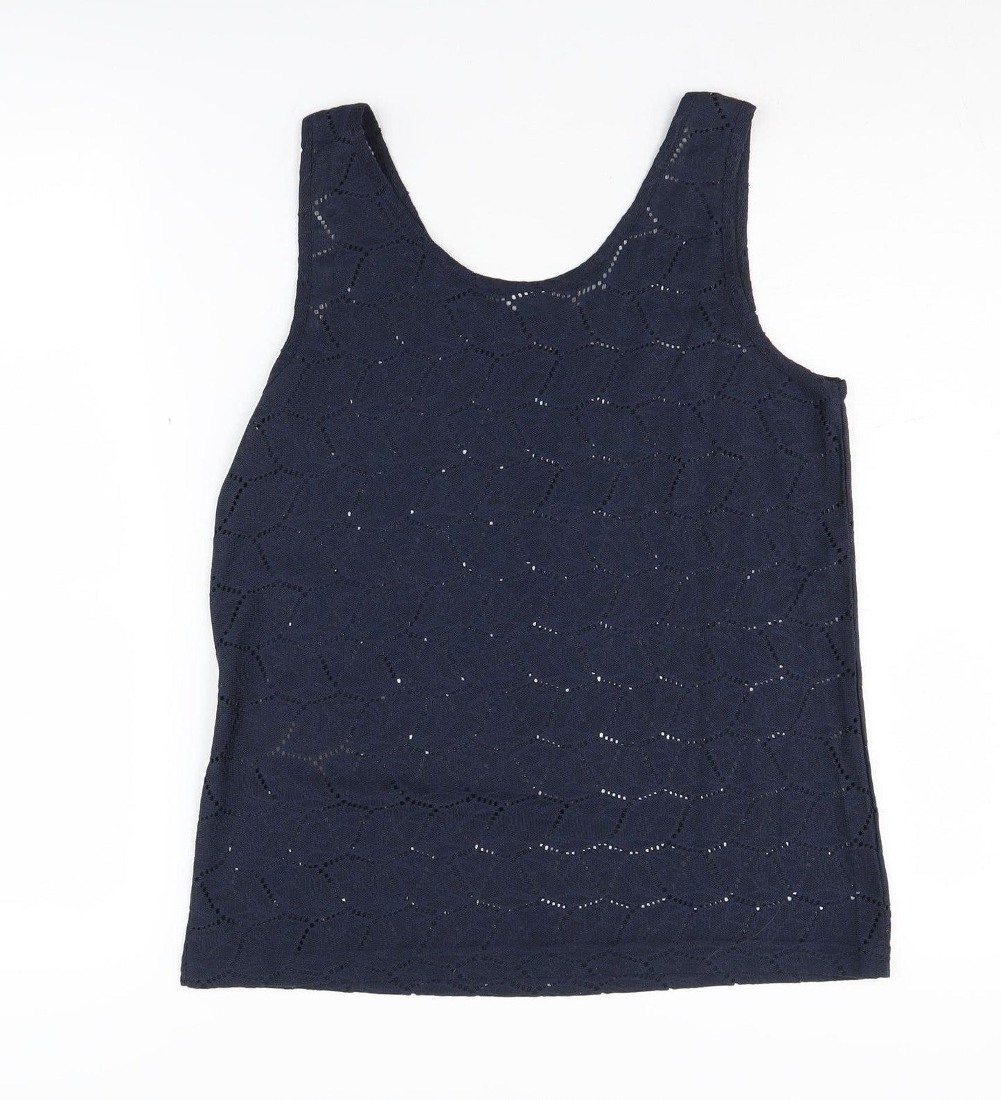Jacqueline de Yong Women's Blue Tank Top M