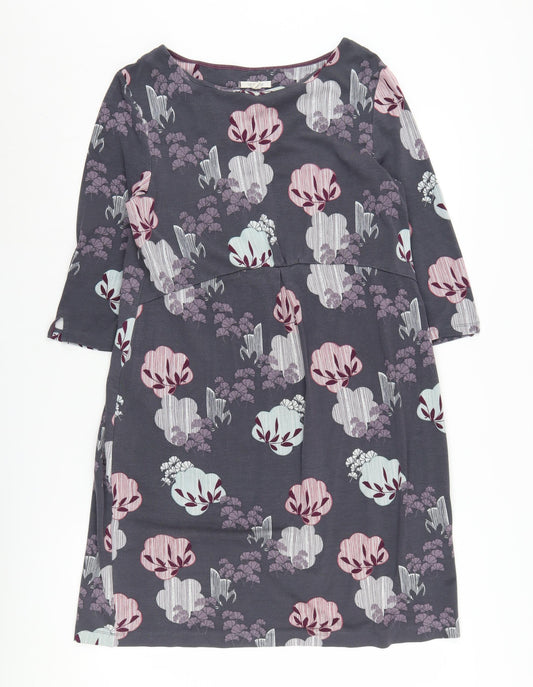 White Stuff Women's Multicoloured Floral Dress UK 16