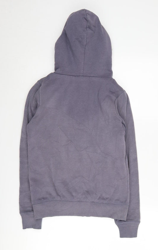 Animal Women's Purple Full Zip Hoodie with Fur Trim Size S