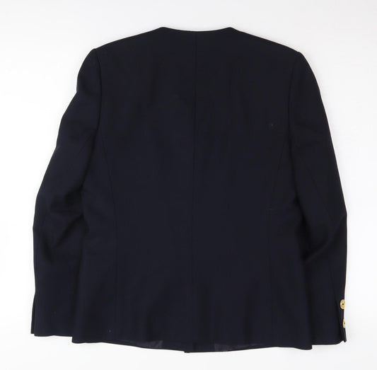 Viyella Women's Black Suit Jacket, Size 8, Elegant Formal Wear