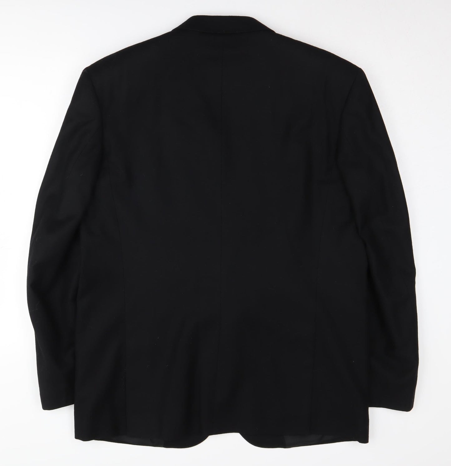 Moss Bros Men's Black Blazer Regular Fit 42R