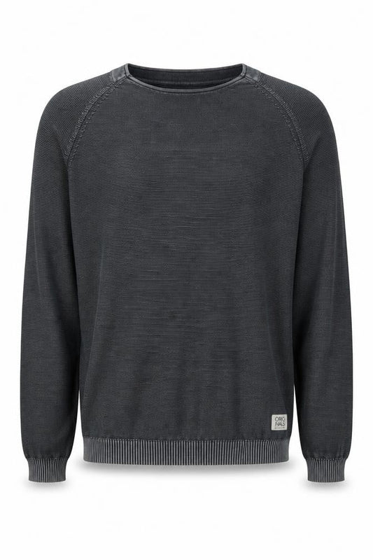 Jack & Jones Men's Grey Pullover Jumper, Size L