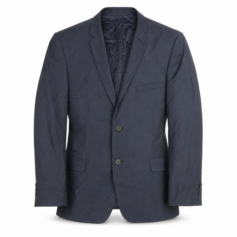 Mens 42 Chest Regular Ted Baker Grey Two-Button Blazer