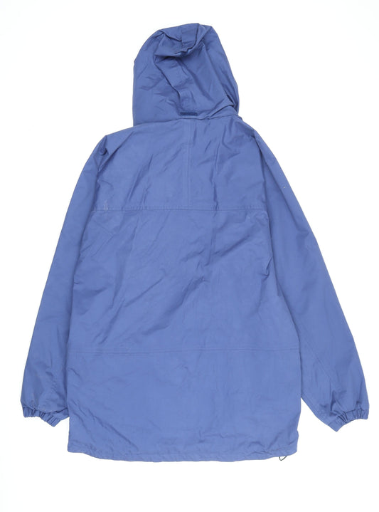 Regatta Men's Blue Waterproof Hooded Jacket, Size S