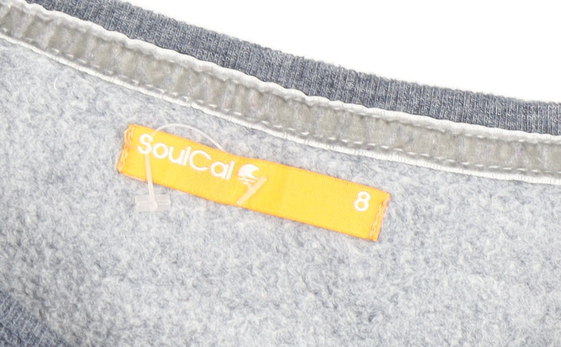 SoulCal Women's Blue Pullover Sweatshirt Size 8