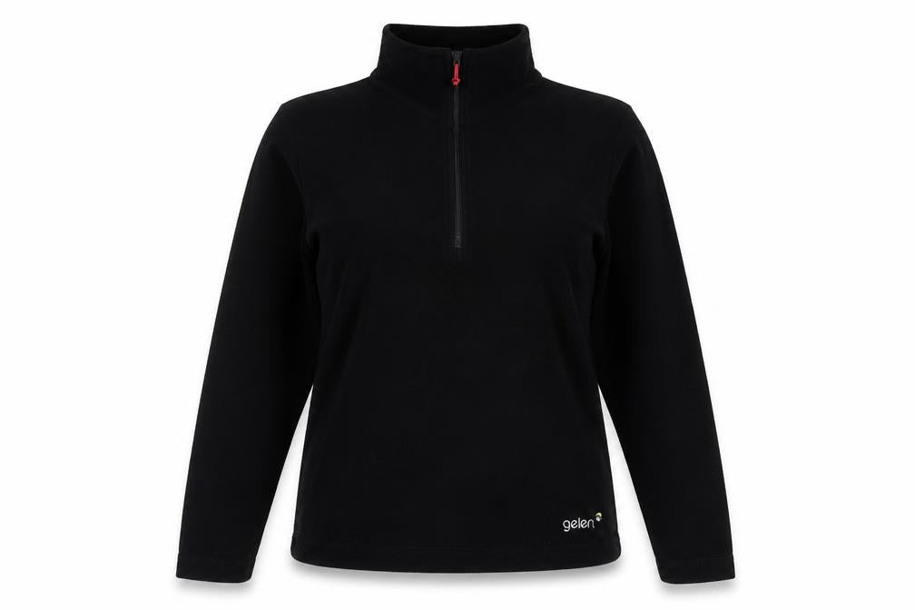 Womens UK 10 Regular Gelert Black Pullover Sweatshirt