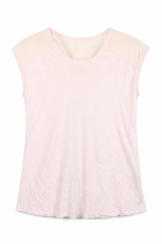 Womens UK Size S Tommy Hilfiger Pink Cotton T-Shirt