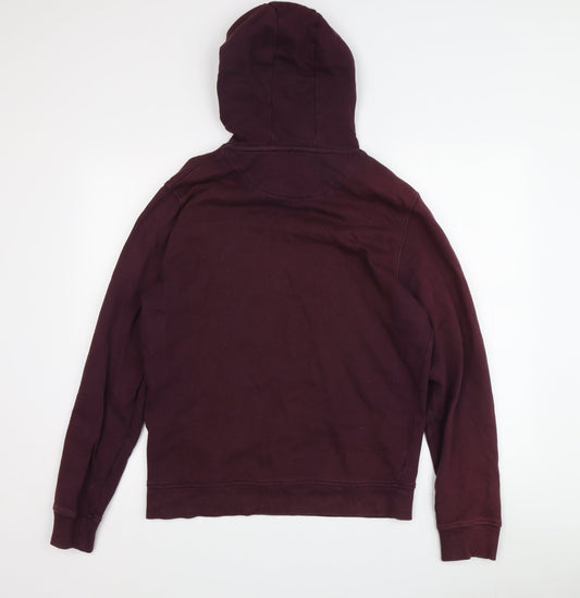 Lyle & Scott Men's Purple Pullover Hoodie M