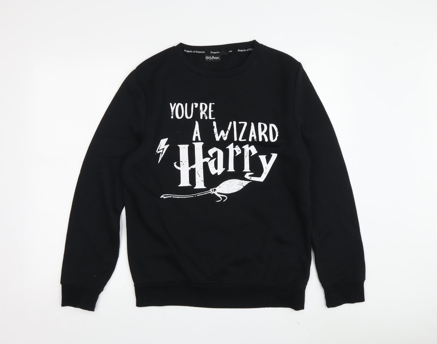 Harry Potter Unisex Black XS Pullover Sweatshirt