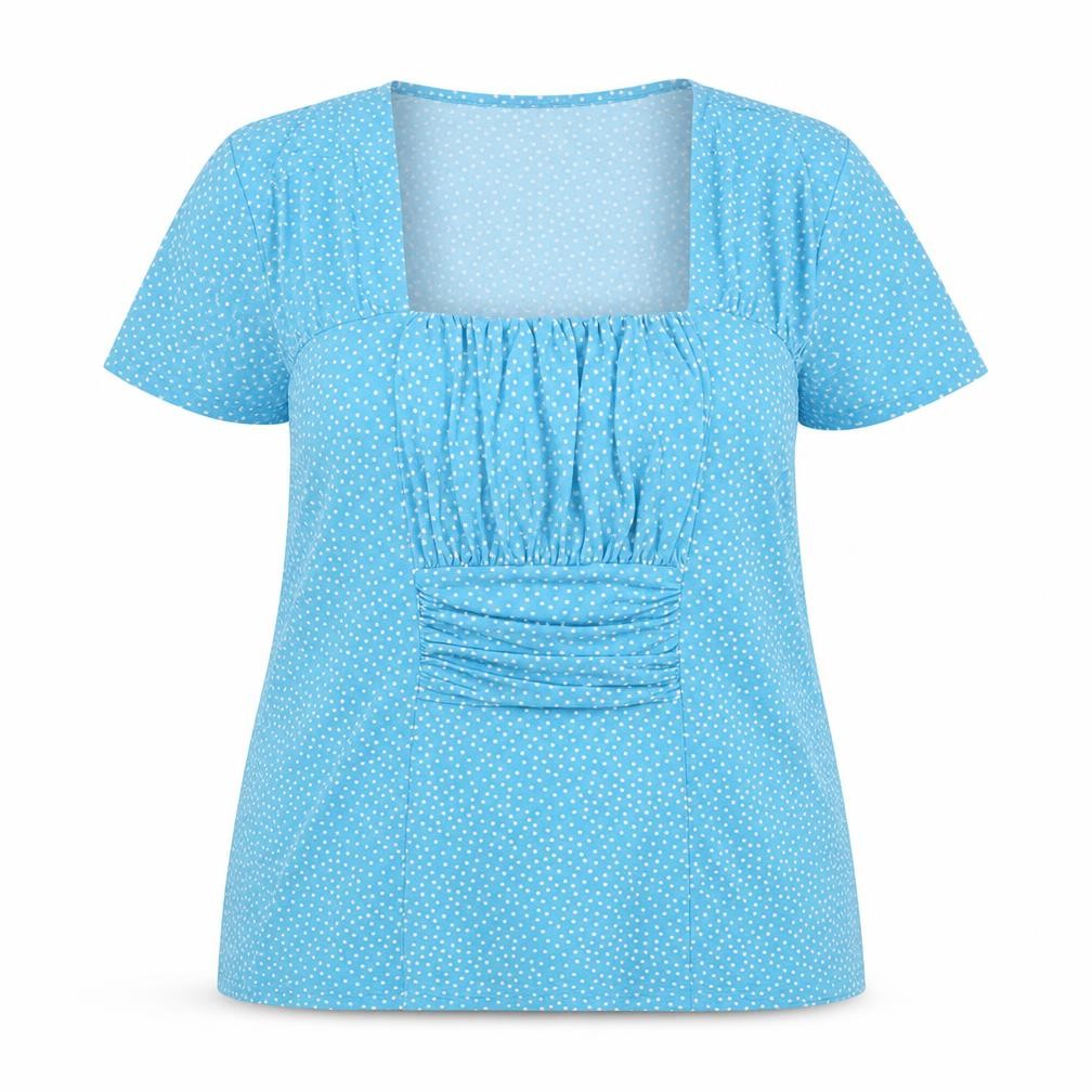Womens UK Size L Windsmoor Blue Polyester Blend Blouse