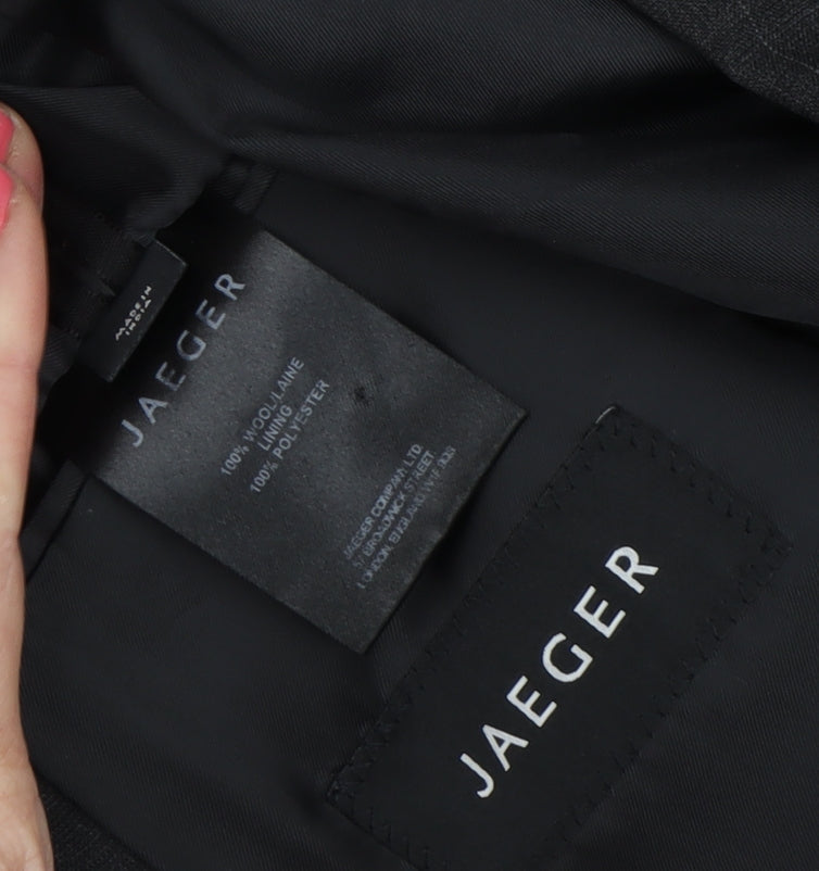 Jaeger Men's Grey Wool Blazer 38R