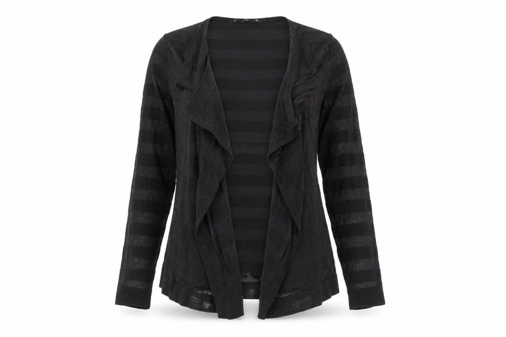 Womens UK 12 Regular Laura Ashley Black Cardigan