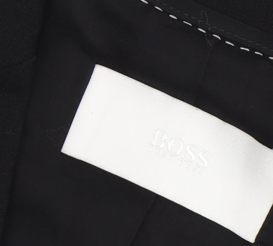 Hugo Boss Women's Black Slim Fit Blazer UK 4