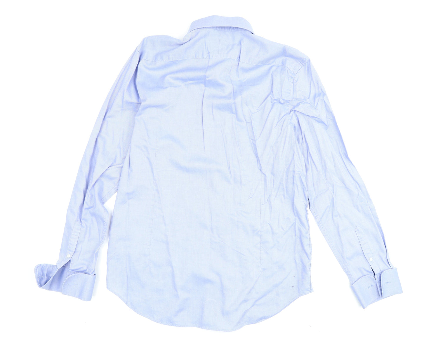 Marks and Spencer Men's Blue Classic Fit Shirt