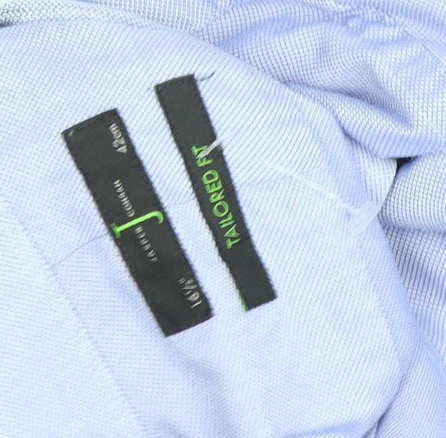 Marks and Spencer Men's Blue Classic Fit Shirt