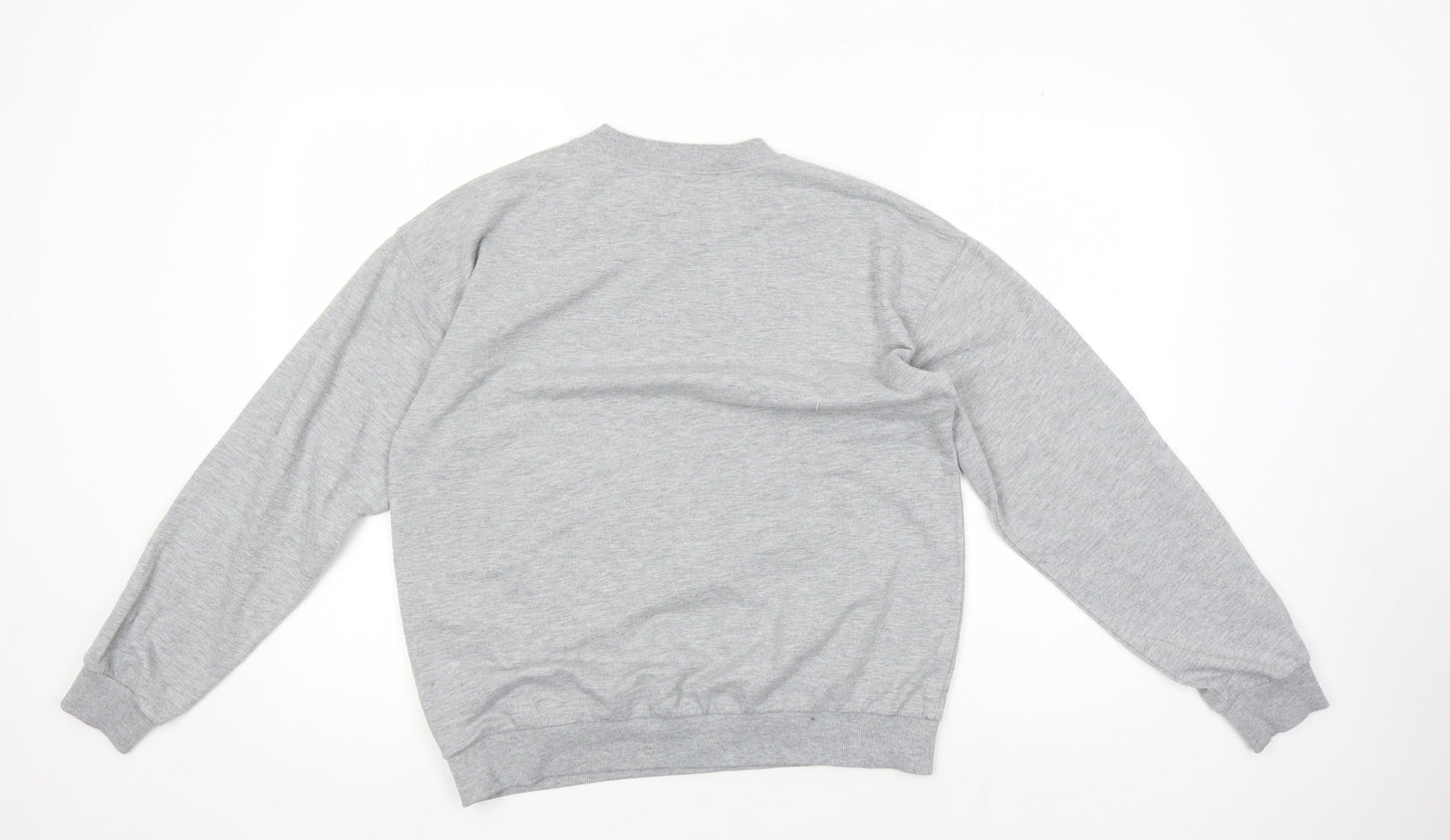 ASOS Women's Grey Pullover Sweatshirt Size 10