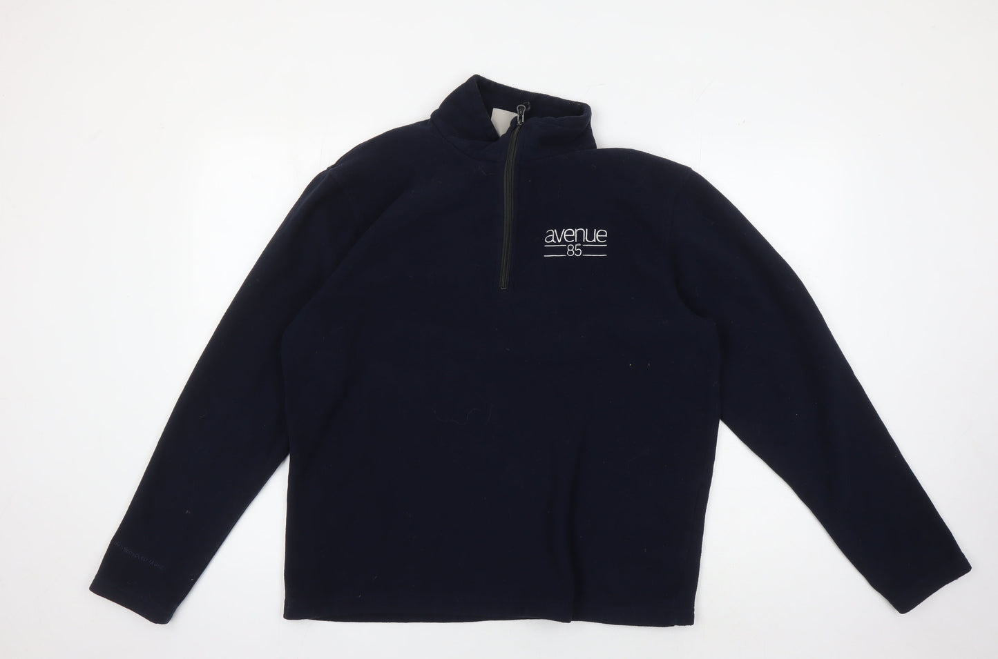 Regatta Blue Men's Pullover Fleece L with Logo