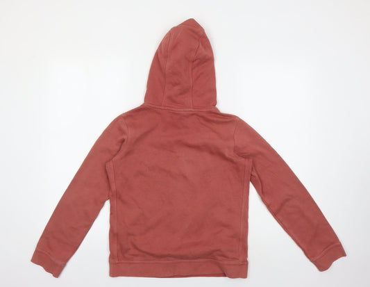 Nike Women's Red Hoodie, Large, Cotton Blend