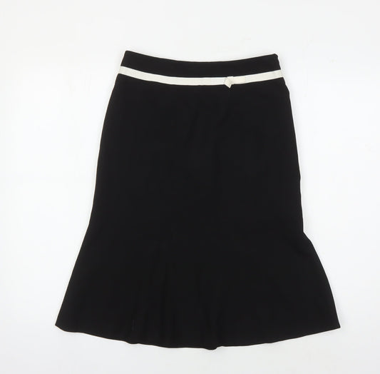 Principles Petite Black Trumpet Skirt 8 Women