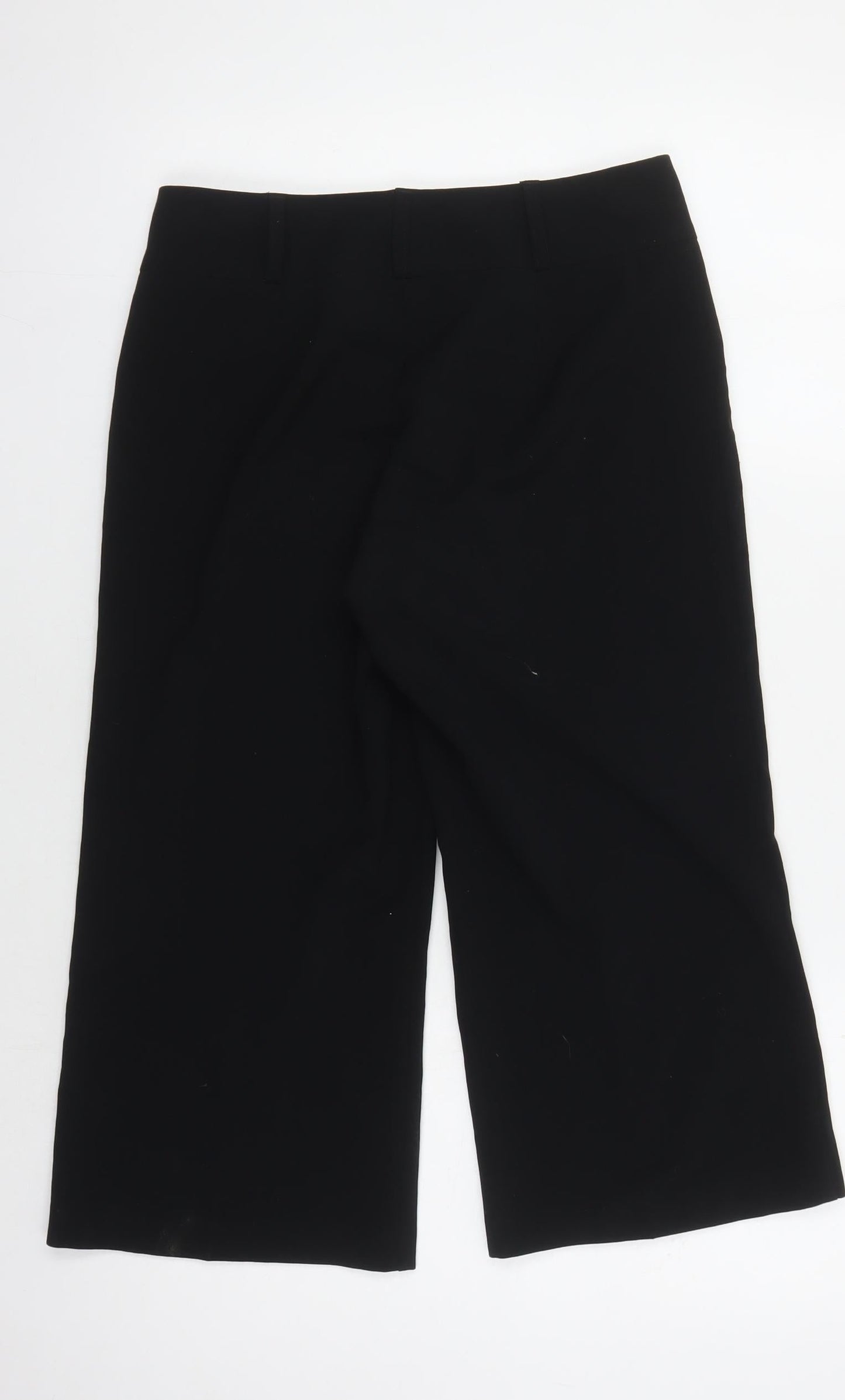 Marks and Spencer Women's Black Regular Fit Trousers
