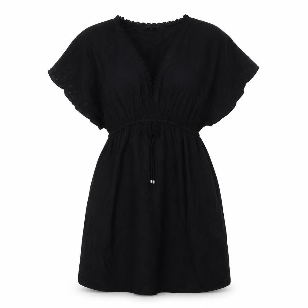 Debenhams Women's Black Knee Length Shift Dress M