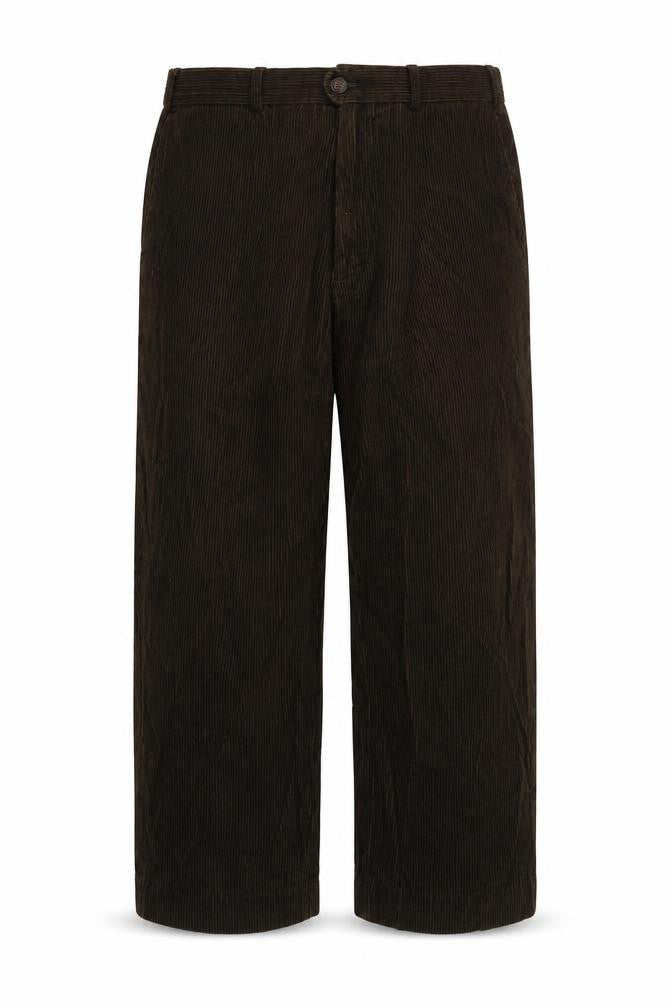 Berringer Men's Green Corduroy Trousers 42S