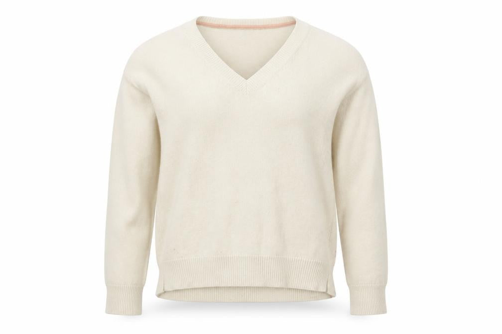 Womens UK XS Regular Sweaty Betty White Pullover Tight-Knit