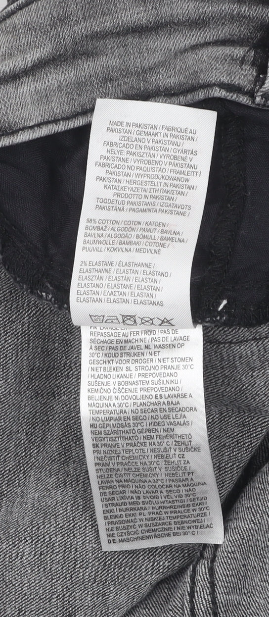 Firetrap Men's Black Tapered Jeans Size 34