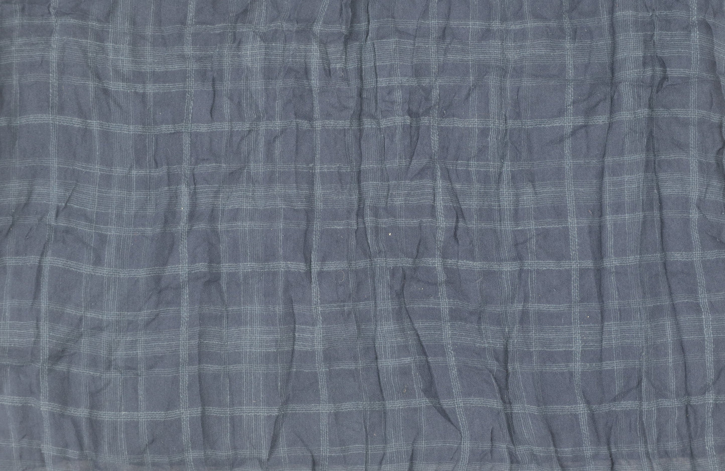 Apricot Women's Blue Check Blouse Size S 3/4 Sleeve V-Neck