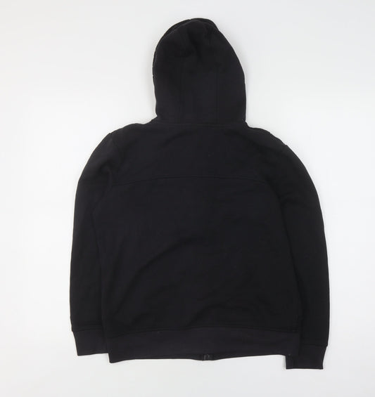 LA Gear Women's Black Full Zip Hoodie Size 10
