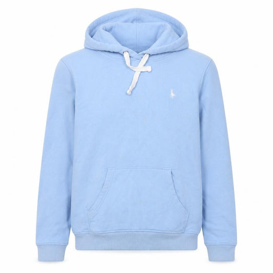 Womens UK 12 Regular Jack Wills Blue Pullover Hoodie
