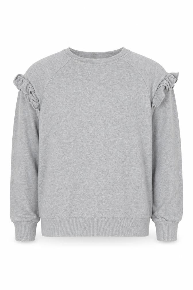 Kenzo Girls Grey Pullover Jumper, Size 10-11, Long Sleeve