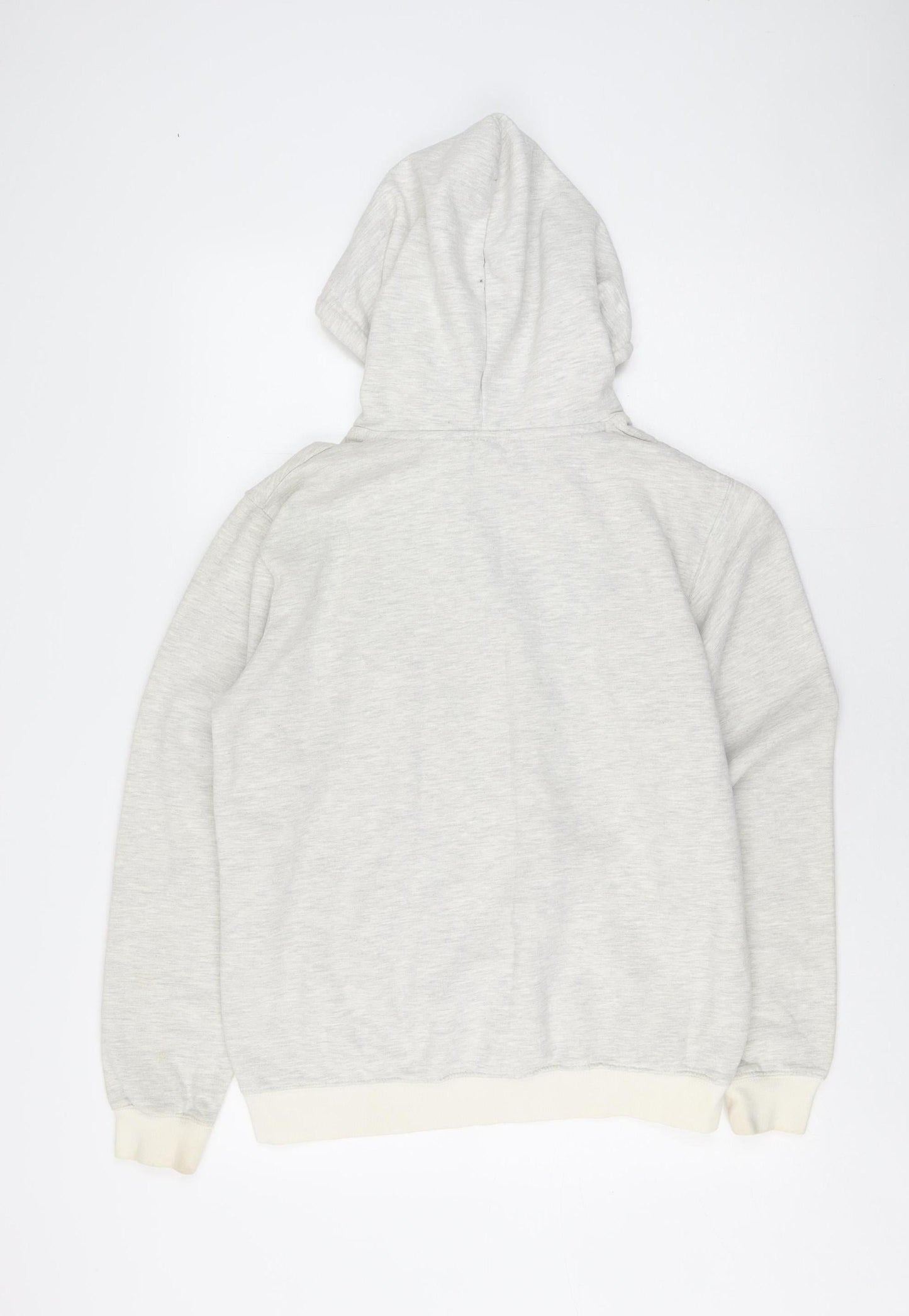 Adidas Men’s White Pullover Hoodie M Logo Graphic