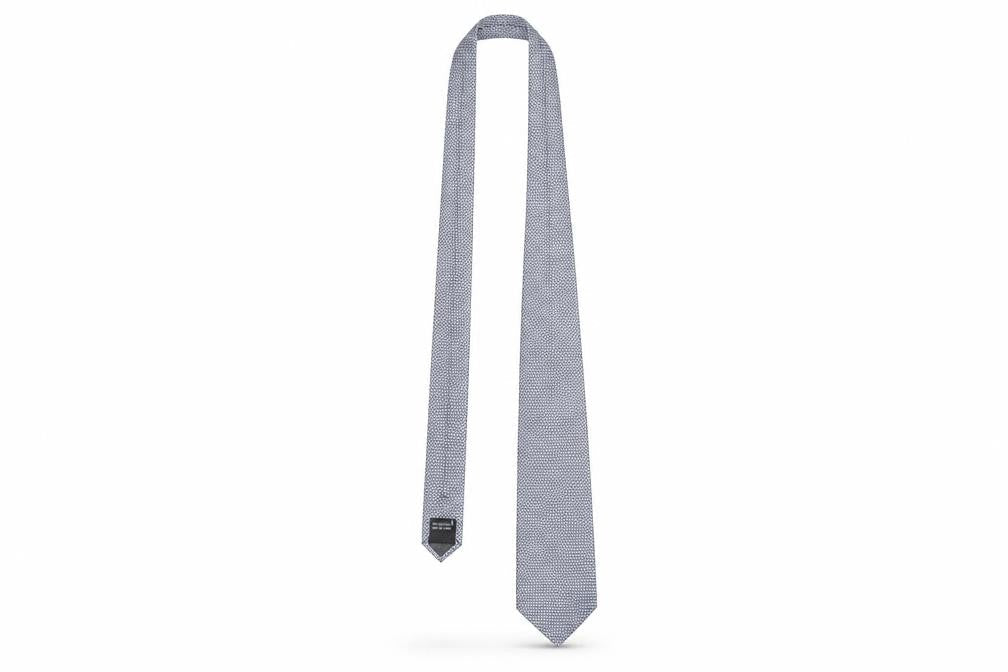 Kangol Men's Grey Geometric Tie, One Size