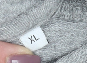 Jack & Jones Men's XL Grey Full Zip Hoodie