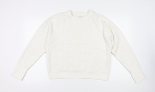 Jacqueline de Yong Women’s Ivory L Pullover Sweatshirt