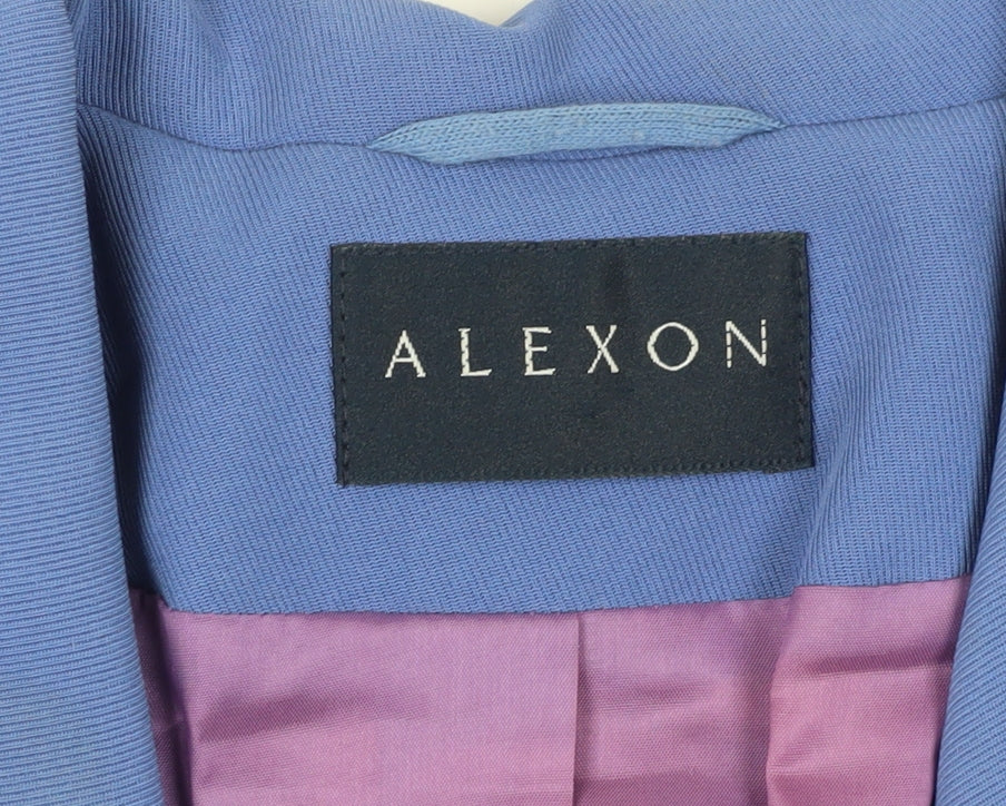 Alexon Women's Blue Blazer, Size 10, Elegant Business Jacket