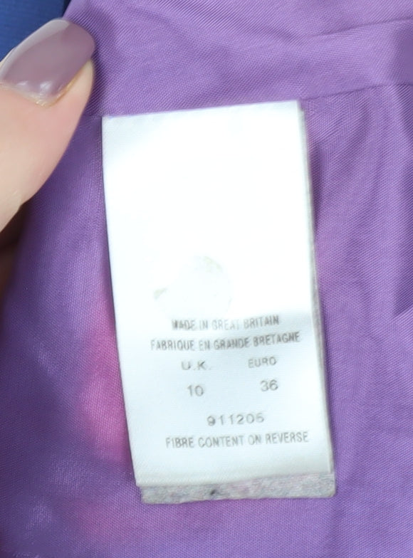 Alexon Women's Blue Blazer, Size 10, Elegant Business Jacket